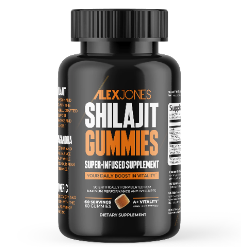 Shilajit Gummies – Super-Infused Supplement – Infowars Store