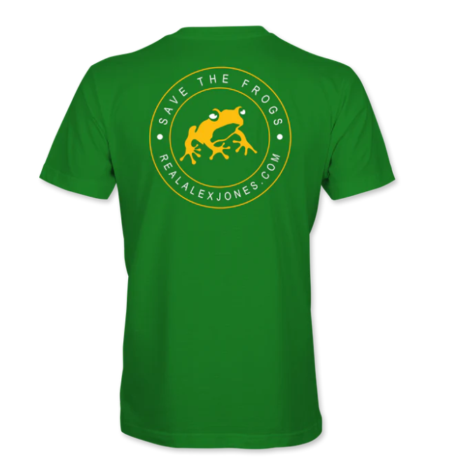 Save The Frogs T-Shirt – Infowars Store