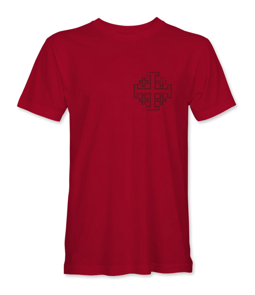 Deus Vult: No Retreat No Surrender T-Shirt - Infowars Store