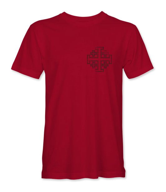 Deus Vult: No Retreat No Surrender T-Shirt - Infowars Store