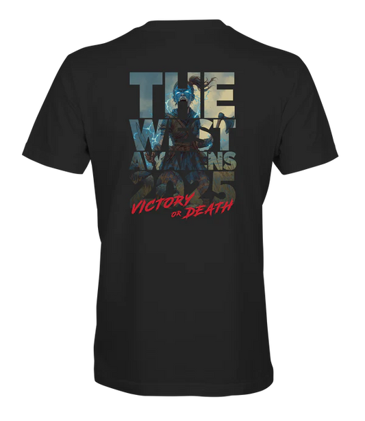 The West Awakens "Victory Or Death" T-Shirt - Infowars Store