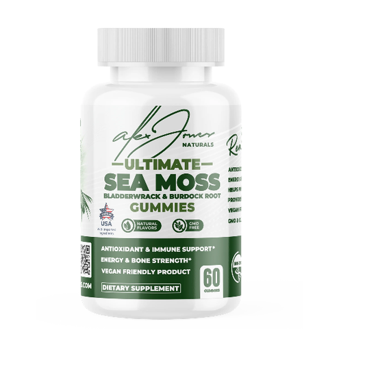 Ultimate Seamoss Gummies With Bladderwrack & Burdock Root – Infowars Store
