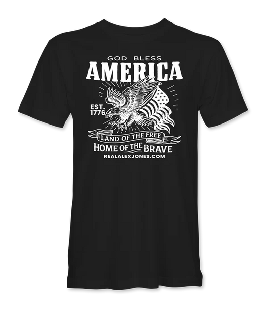 Home Of The Brave T-Shirt - Infowars Store