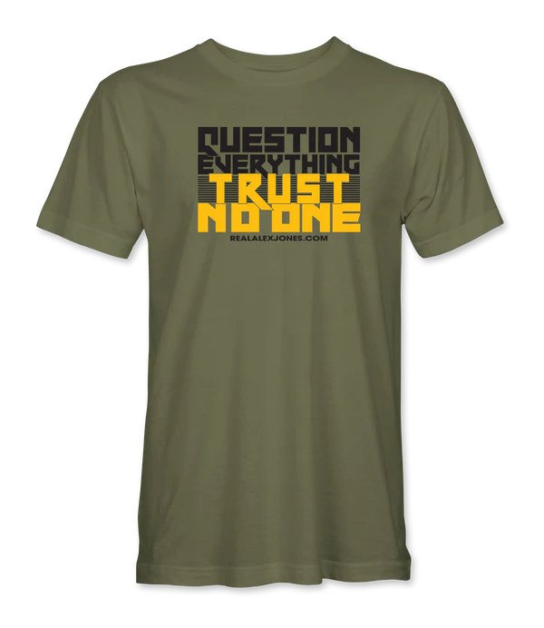 Question Everything T-Shirt - Infowars Store