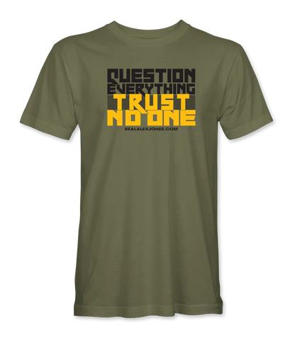 Question Everything T-Shirt - Infowars Store