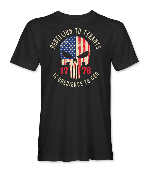 Rebellion To Tyrants T-Shirt - Infowars Store