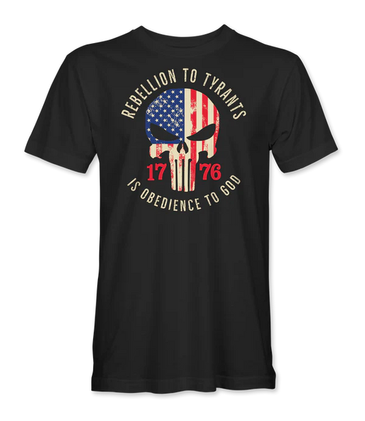 Rebellion To Tyrants T-Shirt - Infowars Store