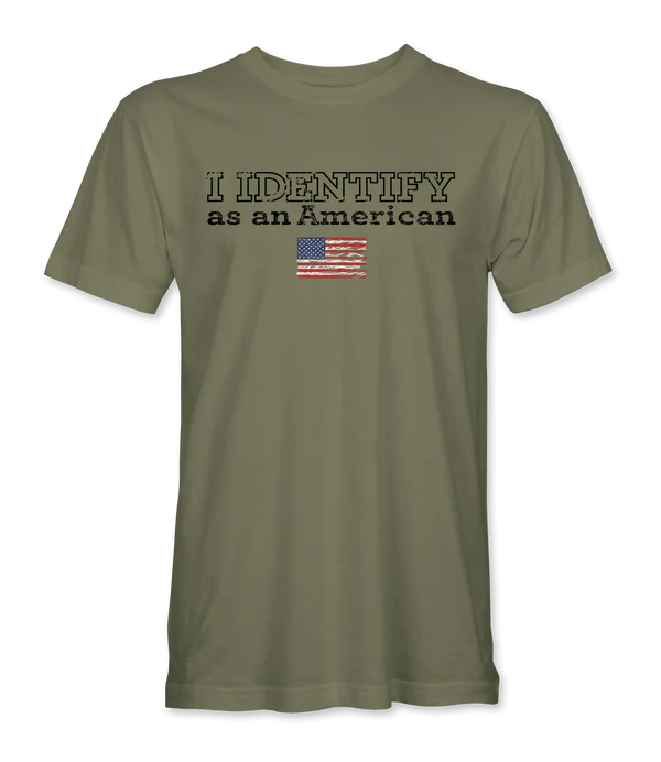 I Identify as an American T-Shirt - Infowars Store