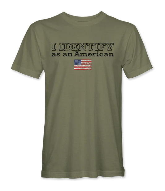 I Identify as an American T-Shirt - Infowars Store