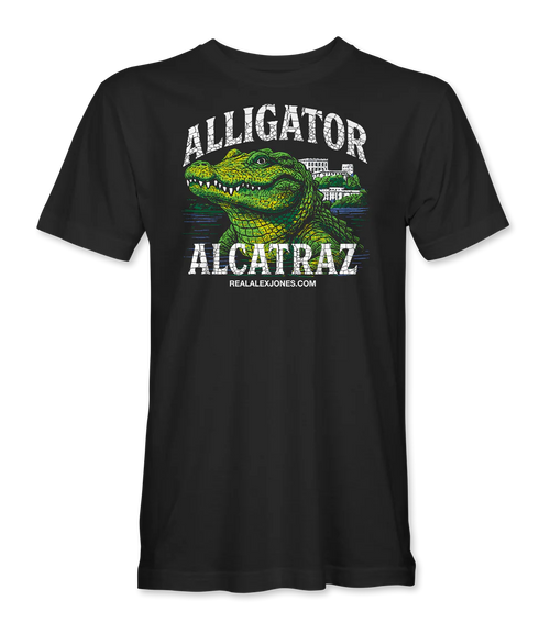 Alligator Alcatraz T-Shirt - Infowars Store