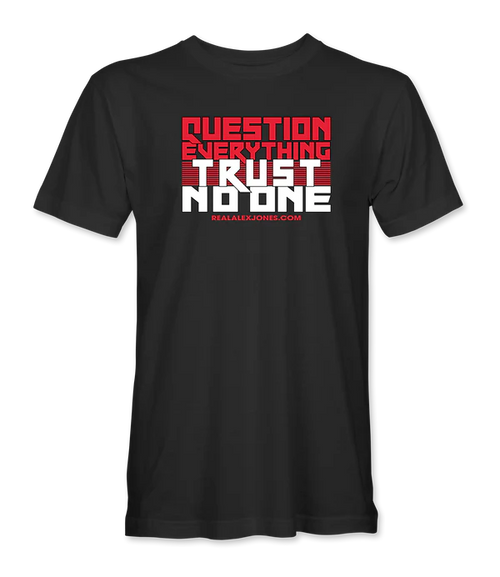 Question Everything T-Shirt - Infowars Store