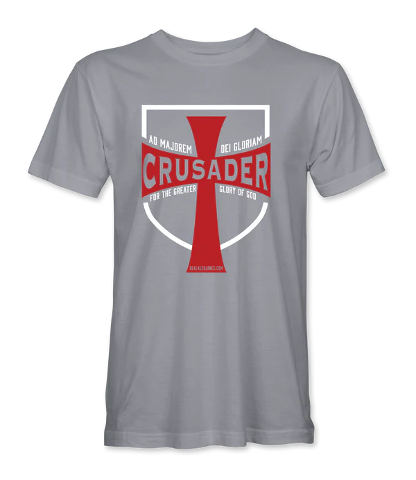 Crusader For The Glory Of God T-Shirt - Infowars Store