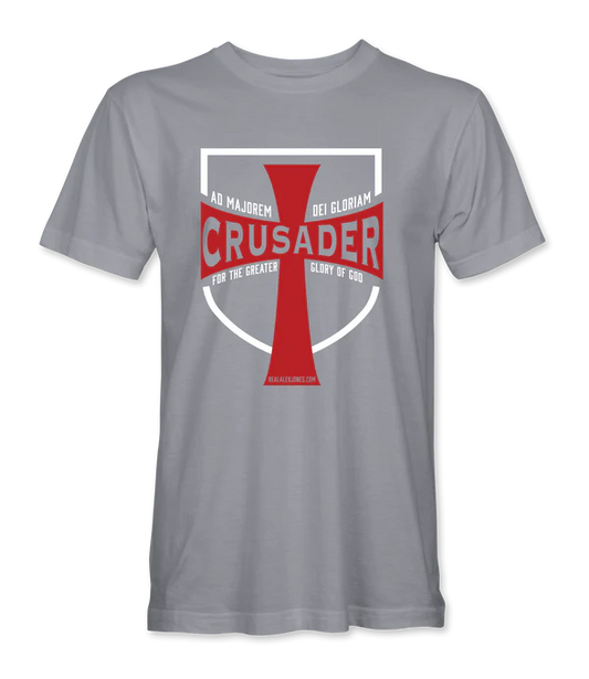 Crusader For The Glory Of God T-Shirt - Infowars Store