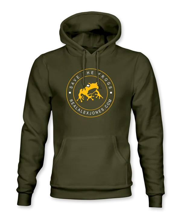 Save The Frogs Hoodie – Infowars Store