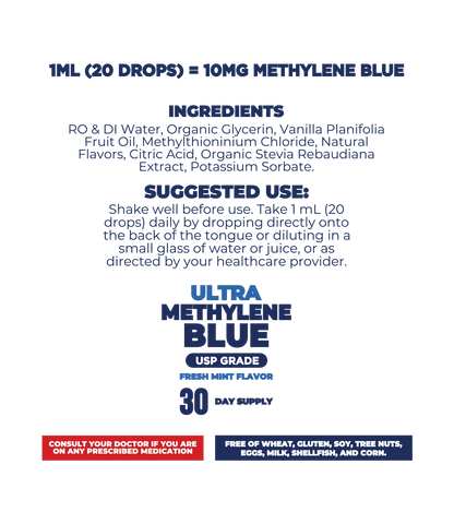 Infowars Store Ultra Methylene Blue